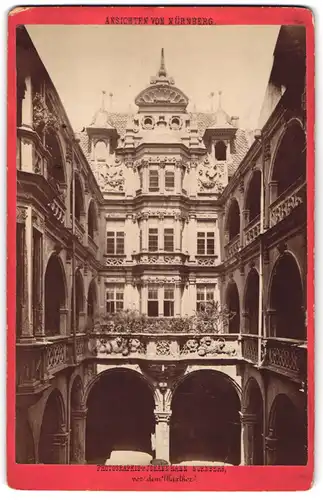 Fotografie Johann Hann, Nürnberg, Ansicht Nürnberg, vor dem Maxthor