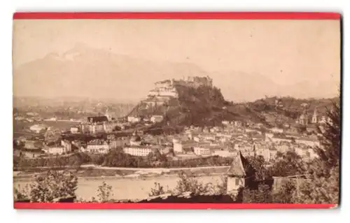 Fotografie Würthle & Spinnhirn, Salzburg, Schwarzstr. 9, Ansicht Salzburg, Blick zur Stadt vom Kapuzinerberg