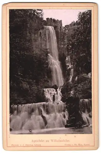 Fotografie J. Nöhring, Lübeck, Ansicht Kassel, Aquadukt zu Wilhelmshöhe