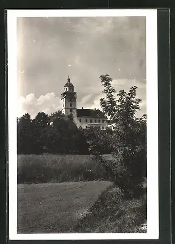 AK Mor. Krumlov, Zámek, Ansicht vom Schloss