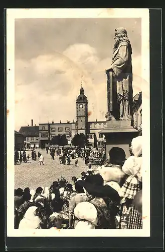 AK Kyjov, Festveranstaltung auf dem Marktplatz