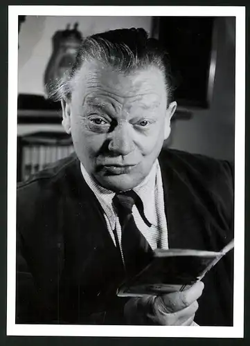 Fotografie Schauspieler-Portrait Otto Wernicke