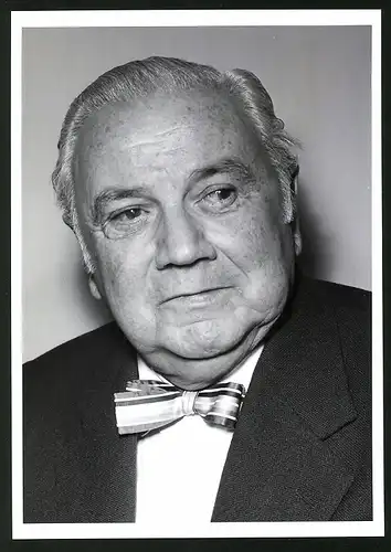 Fotografie Portrait Schauspieler Hans Leibelt