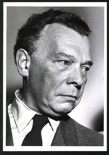 Fotografie Portrait Schauspieler Ewald Balser