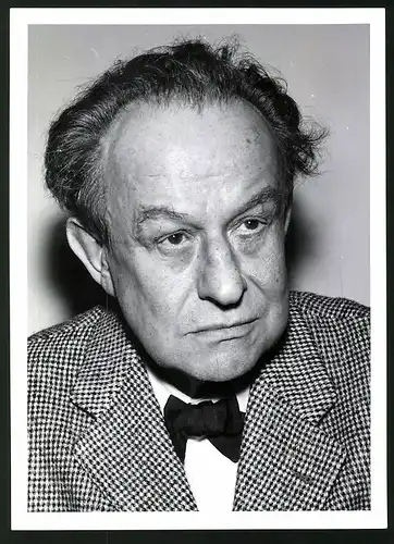 Fotografie Portrait Schauspieler Heinz Hilpert