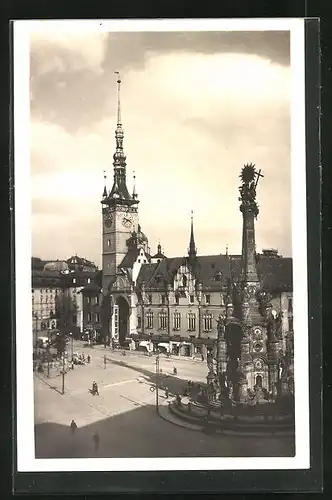 AK Olmütz / Olomouc, Rathaus / Radnice