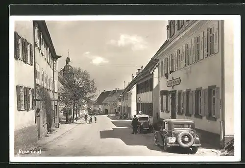 AK Rosenfeld, Gasthof zur Sonne von Karl Fischer