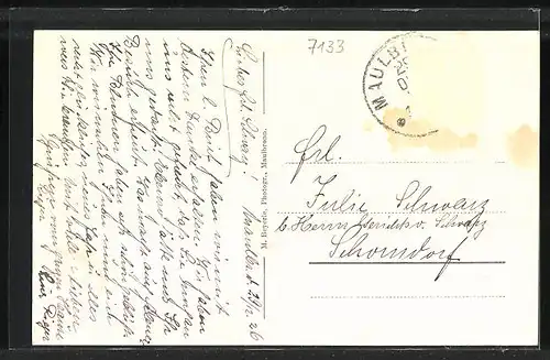 AK Maulbronn, Gasthof Kloster-Post