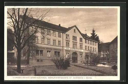AK St. Georgen i. Schw., Evangelisches Gemeindehaus