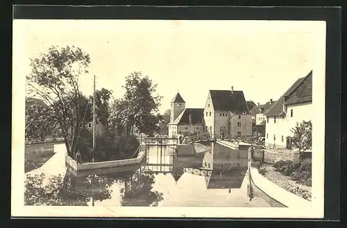 AK Heidenheim a. d. Brenz, Turbinenversuchsanstalt, Wasserkraftwerk