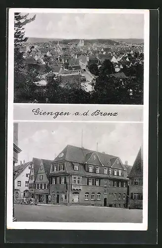 AK Giengen a. d. Brenz, Gasthaus Paul Weidenbacher, Gesamtansicht