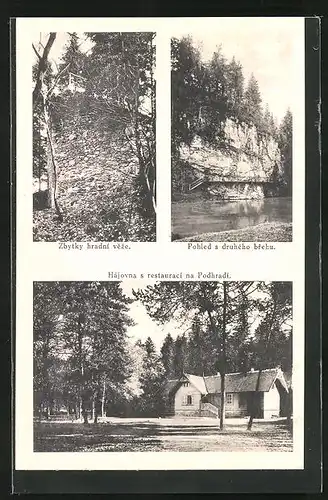 AK Malsice, Burg Pribenice, Zriceniny Hradu