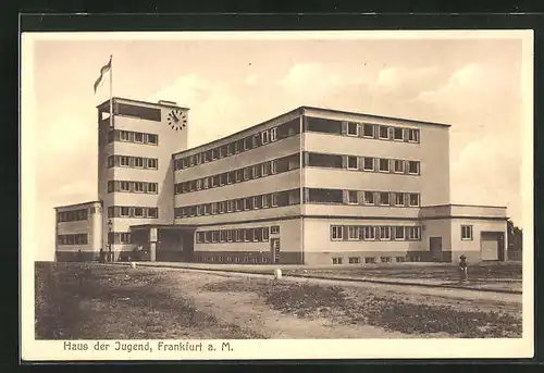 AK Frankfurt-Westend, Haus der Jugend, Hansaallee 150