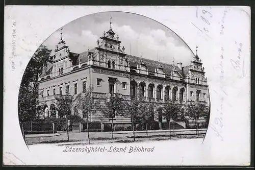 AK Lazne Belohrad, Lazenskyhotel