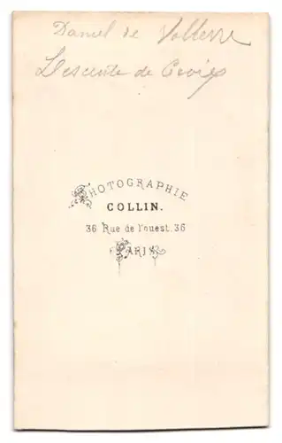 Fotografie Collin, Paris, Rue de l`ouest 36, Jesus wir vom Kreuz abgenommen