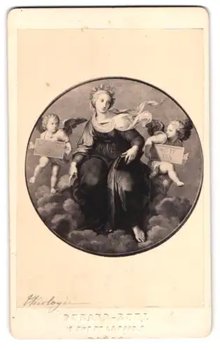 Fotografie Durand-Ruel, Paris, Rue de la Paix 1, Theologie nach Raphael