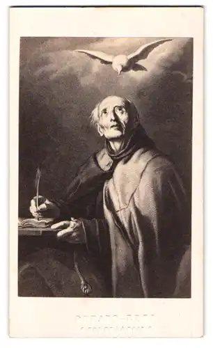Fotografie Gustav Schauer, Berlin, Grosse Friedrichstr. 188, St. Peter von Alcantara nach Zurbaran