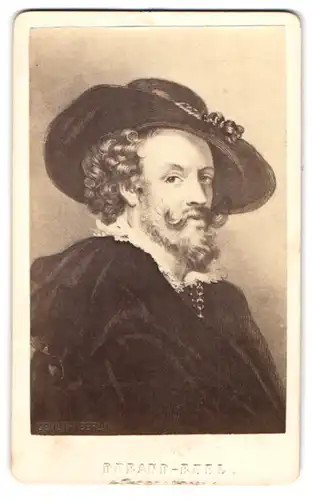 Fotografie Durand-Ruel, Paris, Rue de la Paix 1, Portrait Peter Paul Rubens, Maler