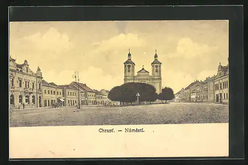 AK Chrast, Namesti, Marktplatz