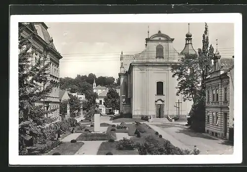 AK Chotzen / Chocen, Skola a kostel