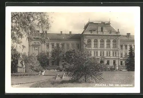 AK Policka, Stát. reál. gymnasium