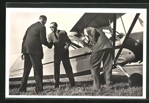 AK Jeugd en Luchtvaartserie, Prinz Bernhard von den Niederlanden, Flugzeug