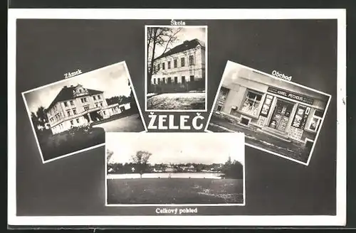 AK Zelec, Zamek, Skola, Obchod