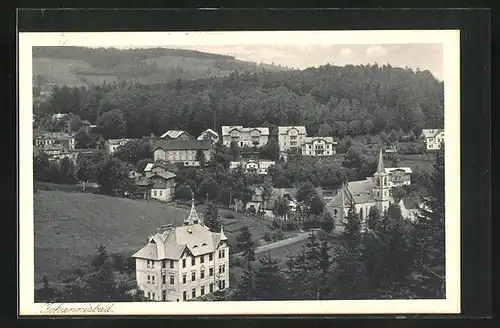 AK Johannisbad / Janske Lazne, Panorama