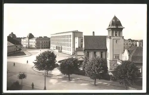 AK Königgrätz / Hradec Kralove, Partie u justicniho palace