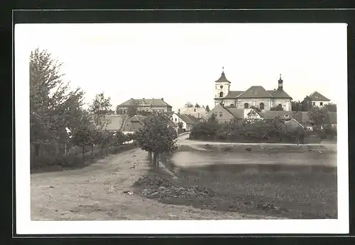 AK Vysoke Veseli, Stary rybnik s Kostelni ul.