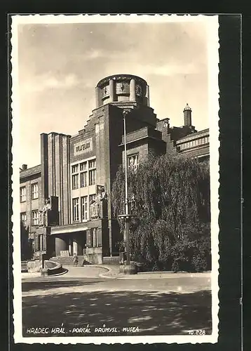 AK Königgrätz / Hradec Kralove, Portal Prumysl. Musea