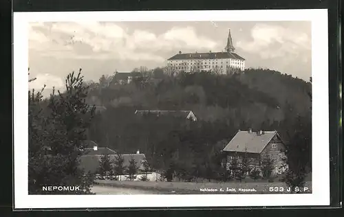 AK Nepomuk, Blick zum Schloss