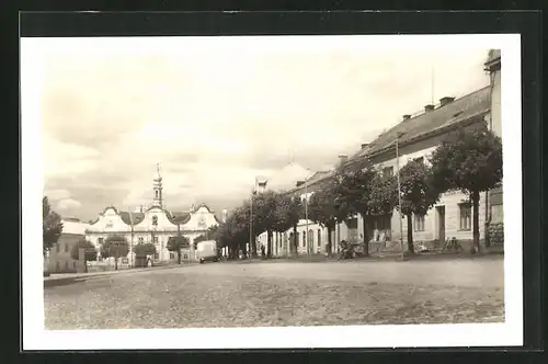 AK Kasperske Hory, Rathaus am Marktplatz