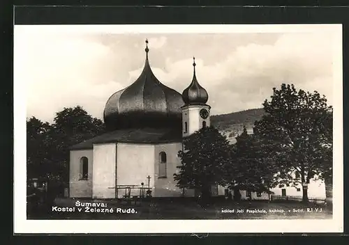 AK Zelezna Ruda / Sumava, Kostel, Kirche-Kapelle