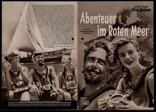 Filmprogramm IFB Nr. 1185, Abenteuer im Roten Meer, Hans Hass, Lotte Baierl, Regie: Hans Hass