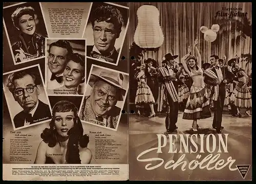 Filmprogramm IFB Nr. 1574, Pension Schöller, Ludwig Schmitz, Camilla Spira, Lisa Stammer, Regie: Georg Jacoby