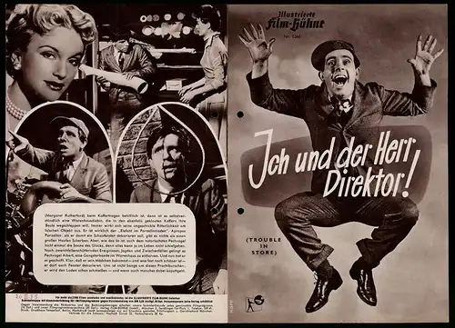 Filmprogramm IFB Nr. 2366, Ich und der Herr Direktor!, Norman Wisdom, Margaret Rutherford, Regie: John Paddy Carstairs