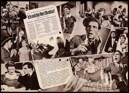 Filmprogramm IFB Nr. 2366, Ich und der Herr Direktor!, Norman Wisdom, Margaret Rutherford, Regie: John Paddy Carstairs