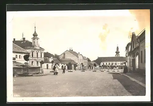 AK Goltsch-Jenikau, Marktplatz / Námesti