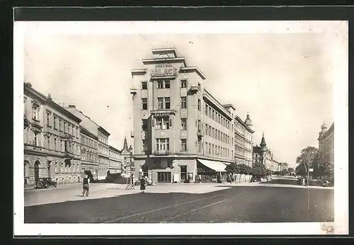 AK Olomouc /Olmütz, Hotel Palace