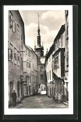 AK Olomouc /Olmütz, Skolni ulice