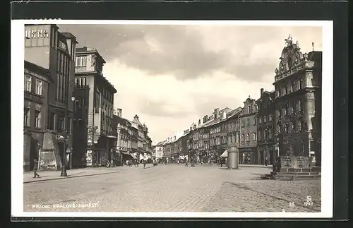 AK Königgrätz / Hradec Kralove, Namesti