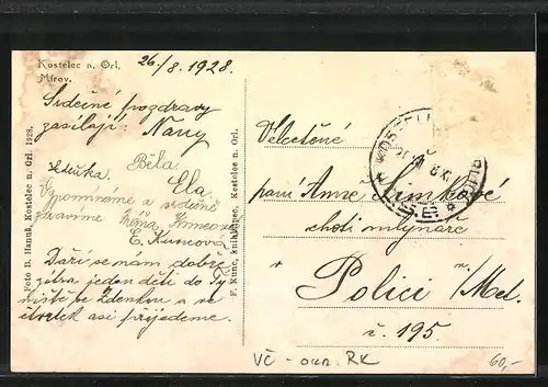 AK Kostelec n. Orl., Mirov