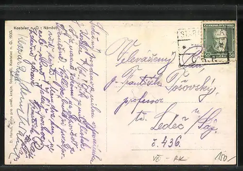 AK Kostelec n. O., Namesti