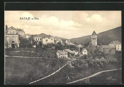 AK Rataje n. Saz., Panorama