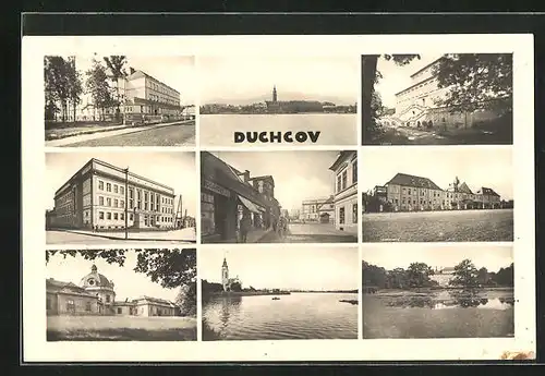 AK Dux / Duchcov, Mehrfachansichten