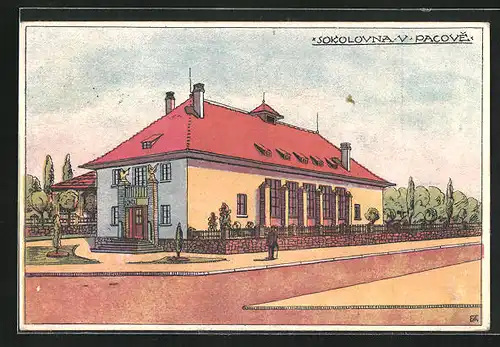 Lithographie Pacov, Sokolovna