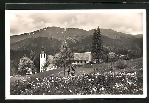 AK Planina Golica, Teilansicht mit Kirche