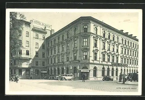 AK Brünn / Brno, Hotel Slavia