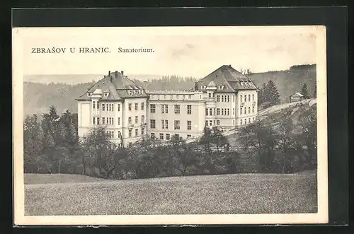 AK Hranice, Sanatorium Totalansicht